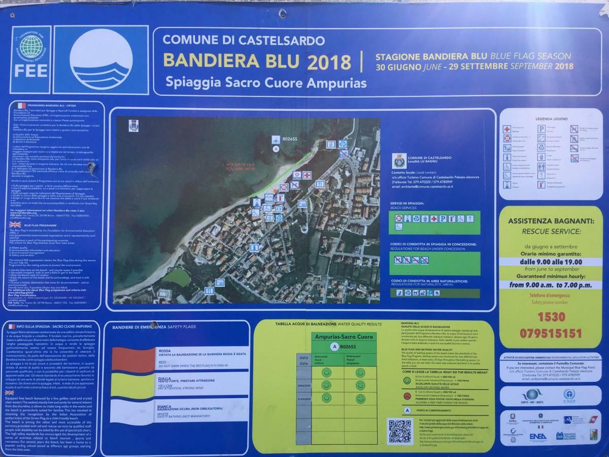 Apartament Victoria 150Mt From Beach Castelsardo Exterior photo